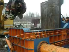 Μεταλλική Βιομηχανική Μηχανή Βαλτικής Μεγάλη ασφάλεια και αποδοτικότητα για ανακύκλωση