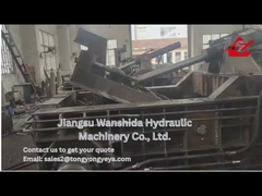 Υδραυλική μηχανή δεματοποίησης μετάλλων τύπου Y83Q-135 με χειροκίνητη/αυτόματη λειτουργία βαλβίδας