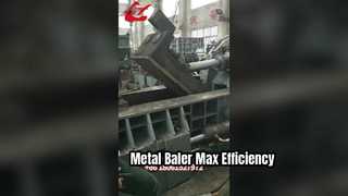 Δείτε το Metal Baler Compact Power, Μέγιστη Απόδοση από το Wanshida Demo