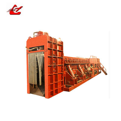 Steel Scrap Metal Baler Machine Customized Design Push Out Bale Discharge Ways