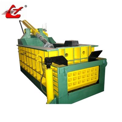 Steel Press Chamber Size 1600X800×1000mm Scrap Metal Baler Machine Customized Design
