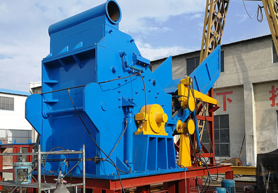 Low Noise Scrap Metal Recycling Scrap-Shredding Machine Crap Metal Cursher Shredder Winning Combination