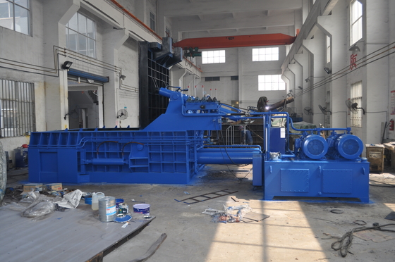 Industrial  Metal Baler With Siemens Motor High Production rate