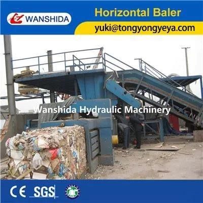 Horizontal Baler Machine  For Waste Paper
