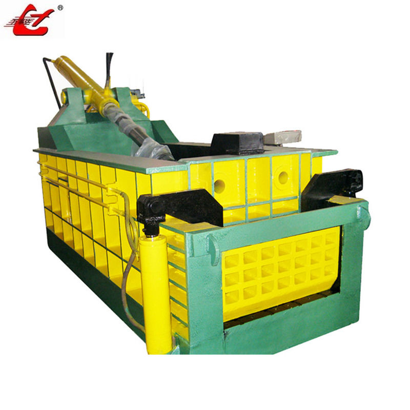 Steel Recycling 1350 KN Hydraulic Metal Baler 1800-2500kg/H For Small To Medium Scrap Yards
