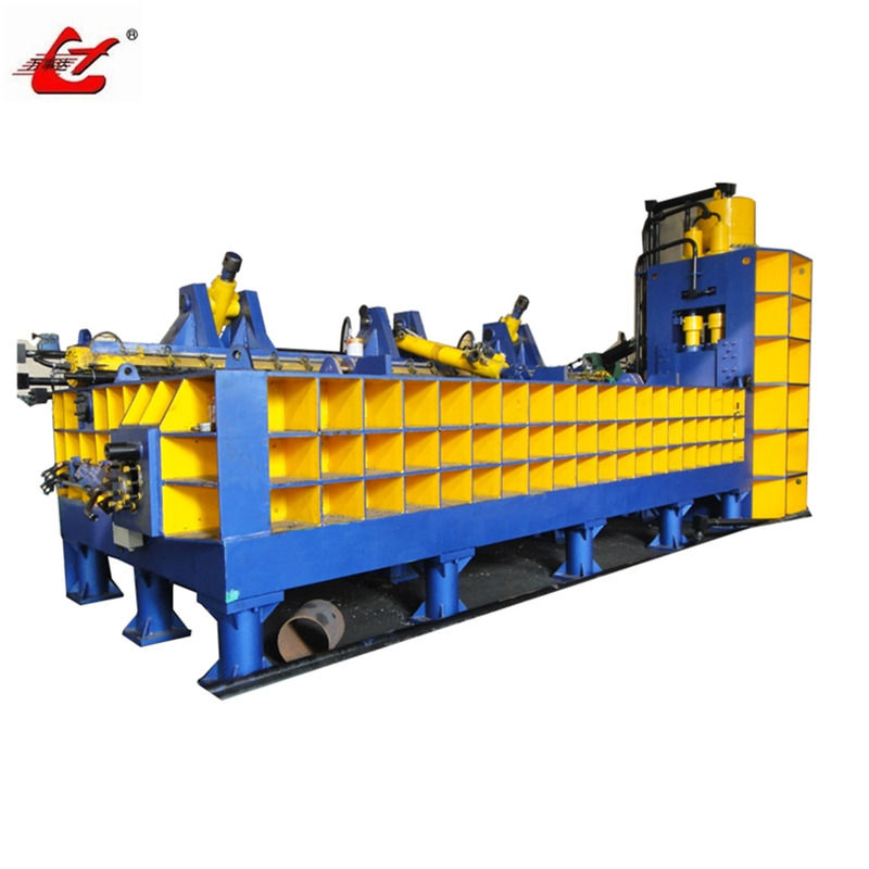 Fast Metal Scrap Compactor Press Scrap Compression In 20 Seconds For Scrap Management