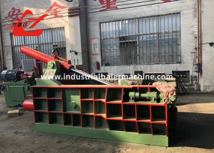 Heavy Duty Custom Hydraulic Metal Baler 18.5kw Power For Sale