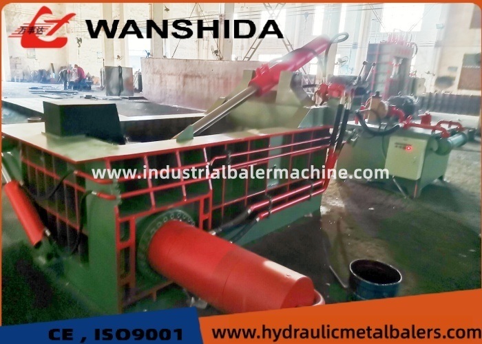 Heavy Duty Custom Hydraulic Metal Baler 18.5kw Power For Sale