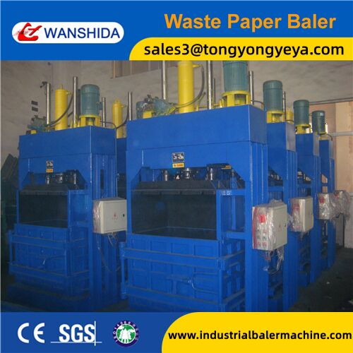 Y82-25 Vertical Waste Paper Baler Strong and Easy Operate Machine for Recycling