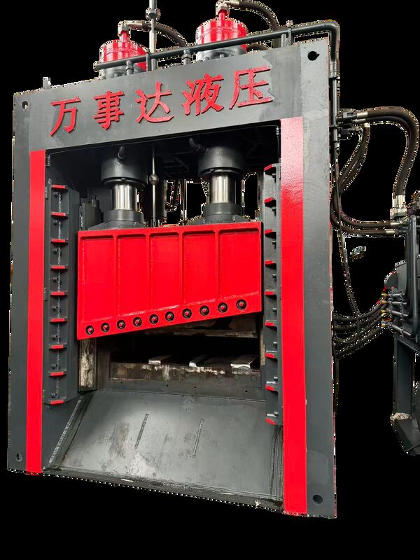 Practical 630ton Heavy Scrap Cutting Machine 45KW*5 For Daily Recycling Operations