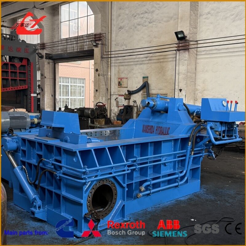 Efficient Compression Hydraulic Metal Baler For Heavy-Duty Scrap Recycling With PLC Control