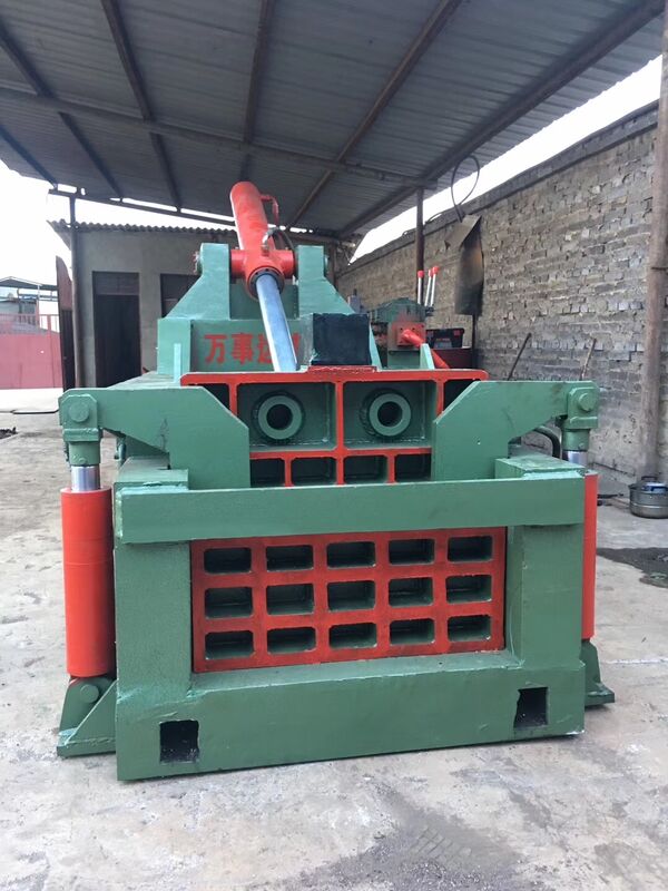 1350KN Metal Baler High Density Compact Structure Flexible Output Efficient Scrap Processing