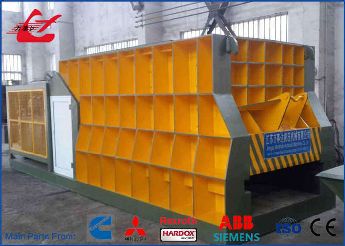 84KW Hydraulic Container Scrap Shear 4000kN For Heavy Ferrous Scrap Recycling