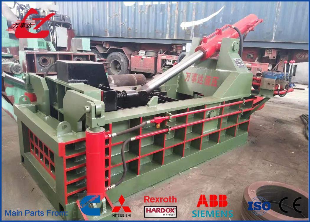 Heavy-Duty 2000KN Metal Baler with 700 × 700mm Bale and Manual Control