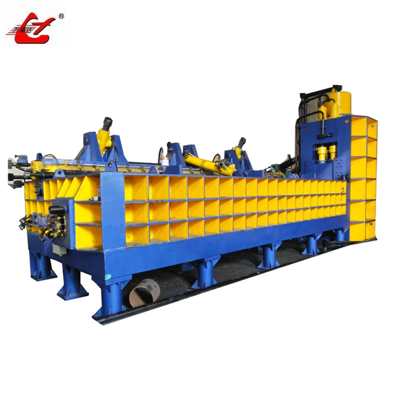 Fast Metal Scrap Compactor Press Scrap Compression In 20 Seconds For Scrap Management
