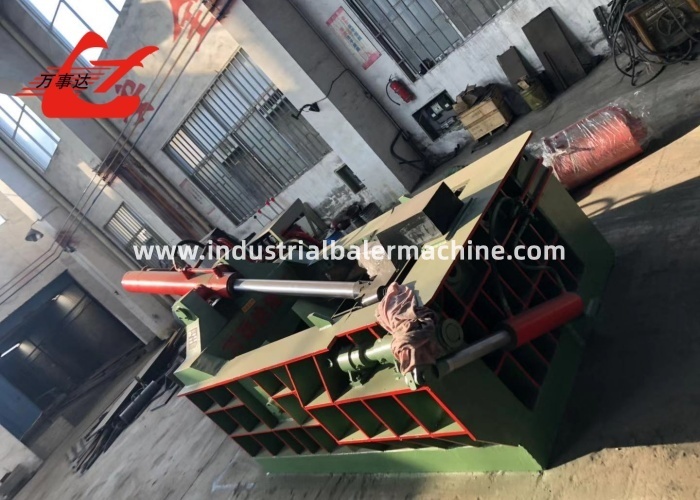 Heavy Duty Custom Hydraulic Metal Baler 18.5kw Power For Sale