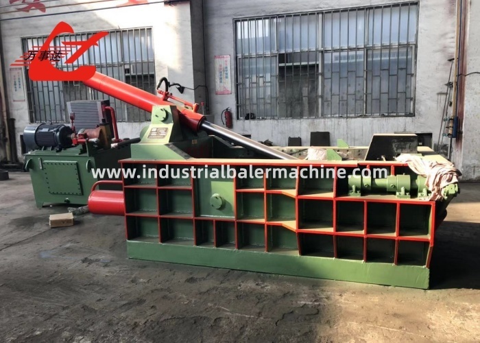 Heavy Duty Custom Hydraulic Metal Baler 18.5kw Power For Sale