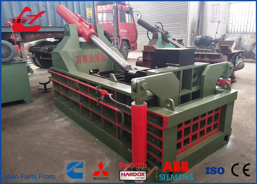 1600kN Hydraulic Scrap Steel Baler With Forward-Out Operation, 2000-2800kg/H Capacity, Perfect For Scrap Recycling Industry