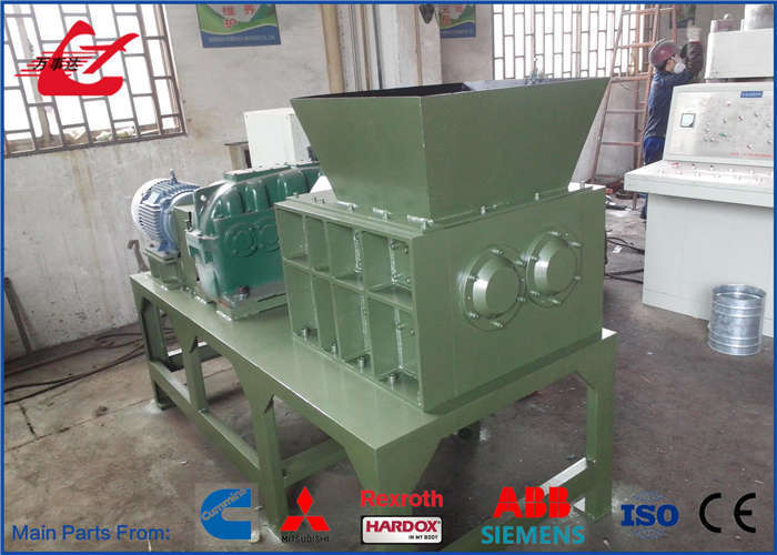 Space-saving Flexible Metal Shredder for Small-Batch and Multi-Material Recycling