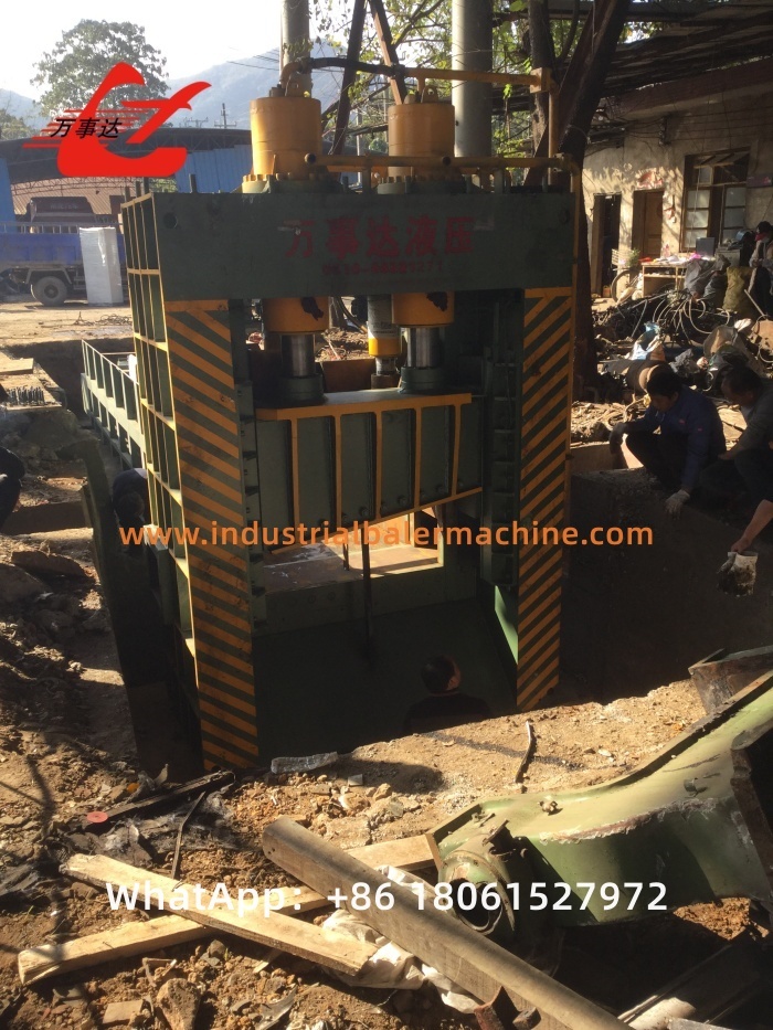 Hydraulic 500Ton Diesel-Powered Gantry Shear for Heavy Scrap Metal Recycling