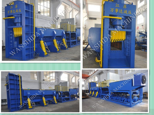 400 τόνων PLC Scrap Baler Shear για αποδοτικό μεταλλικό σκουπίδι
