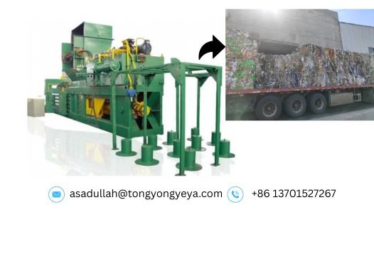 Automatic Baling for All Types of paper. Bale with the Y82 automatic Industrial Baler Machine