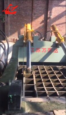 Βαρέως τύπου υδραυλική πρέσα δεματοποίησης μετάλλων 60kW, 2500 KN δύναμη για ανακύκλωση σιδηροπλισμού και χάλυβα